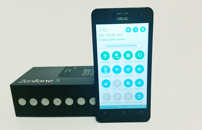ZenFone 5 com Android 4.3 Jelly Bean