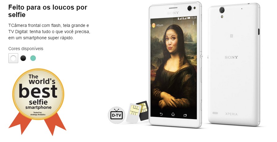 Smartphone Sony Xperia C4
