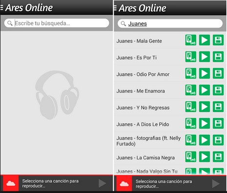 Aplicativo Ares Online para baixar música grátis baixar musicas online