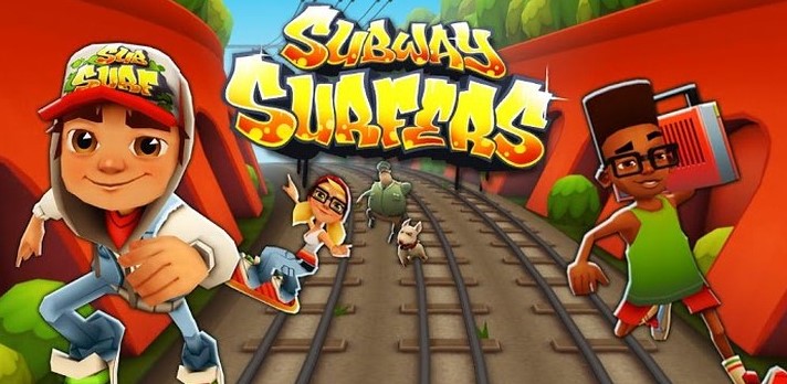 Aplicativos para celular - subway surfer