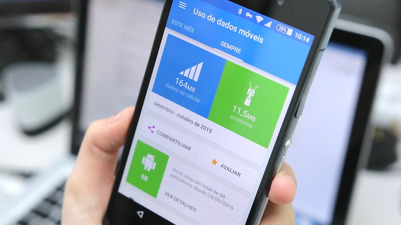 dicas android para redes de dados