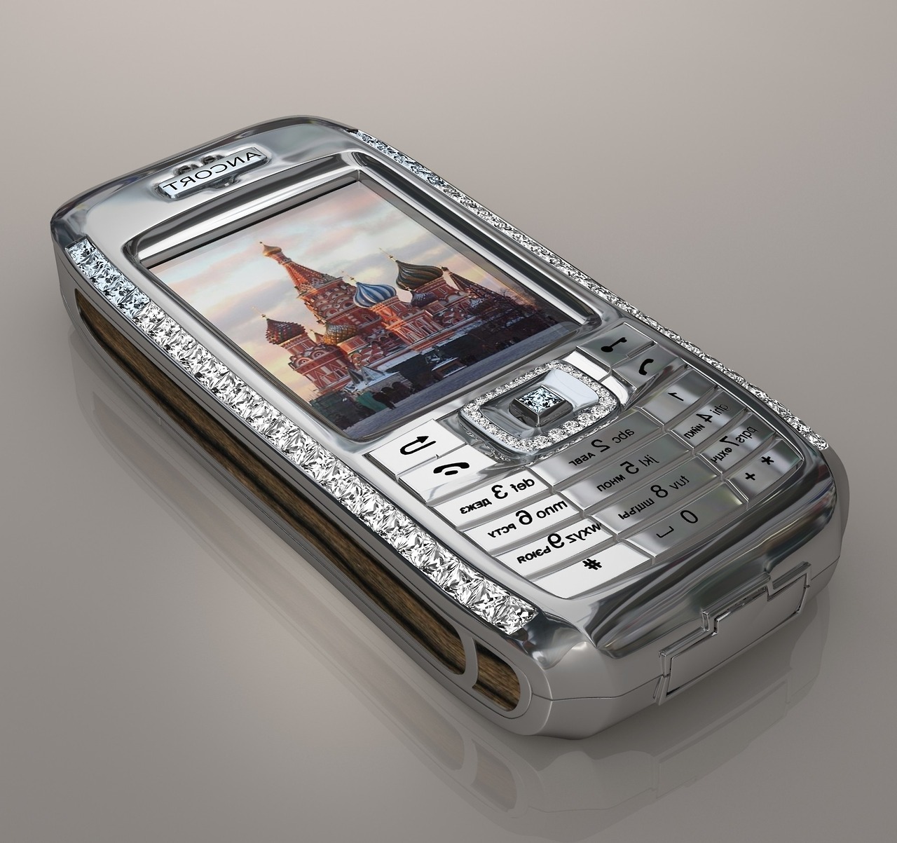 smartphone diamond crypto