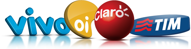 logo das principais operadoras de telefonia móvel em 2006