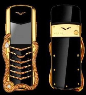smartphone vertu signature cobra