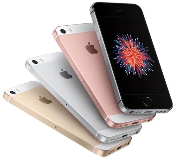 iPhone SE cores cores do novo iPhone SE da Apple