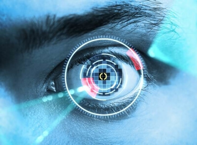 Segurança Scanner Retina Samsung e Apple