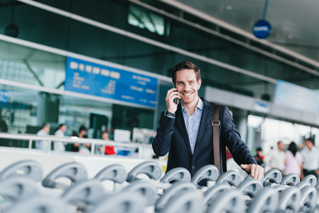 fazendo ligações com roaming fazendo ligações com roaming
