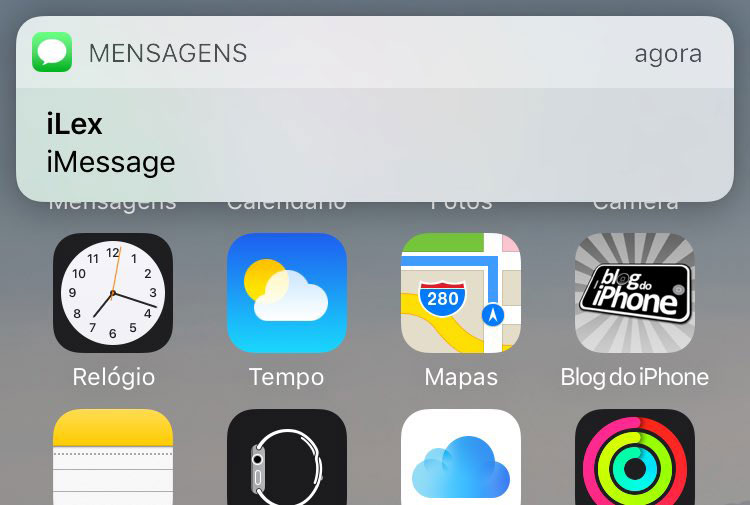iOS 10: Atualização em mensagens Atualização: Mensagens