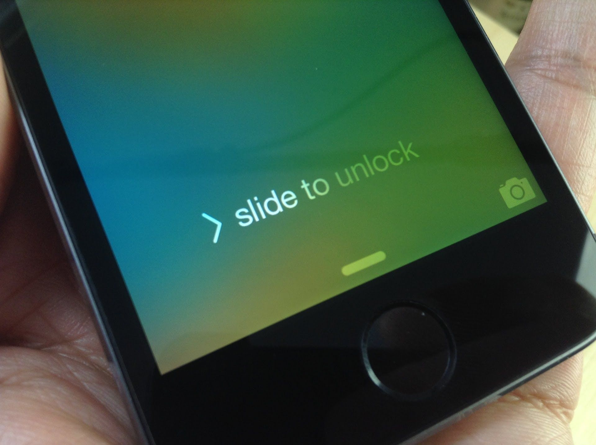 iOS 10: Atualização deslize para desbloquear Atualização: Slide to unclock