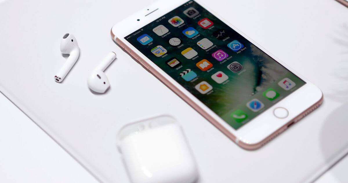 Fones iPhone 7 iPhone 7 fones sem fio
