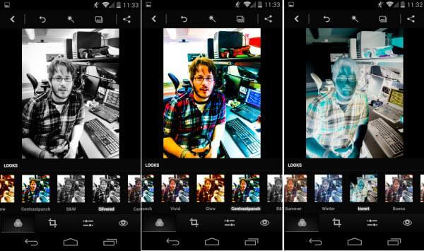Edição do Photoshop Express para android