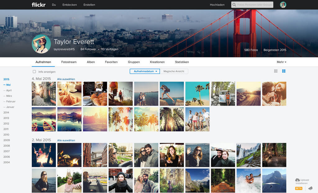 Album do Flickr Album do Flickr