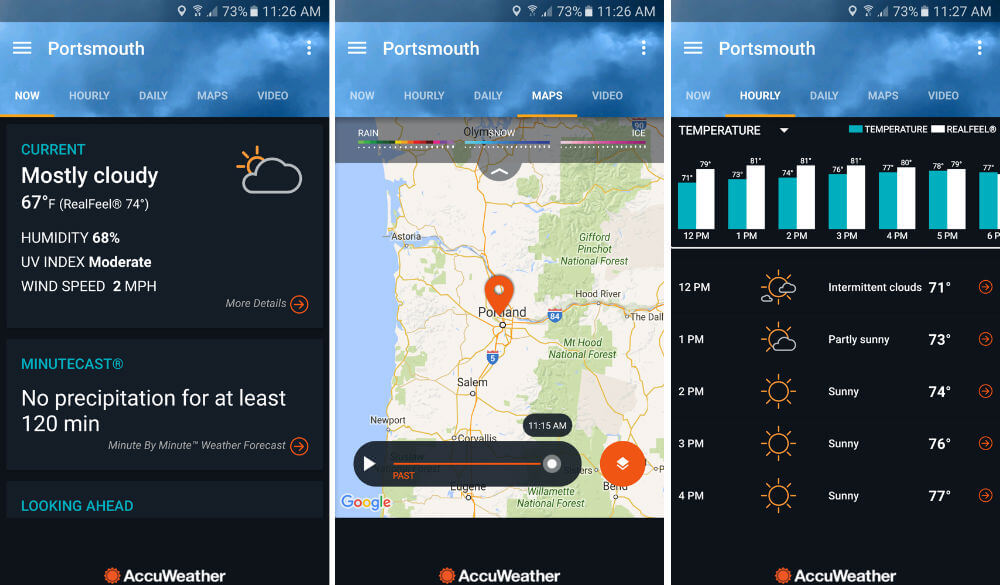 Aplicativo AccuWeather AccuWeather
