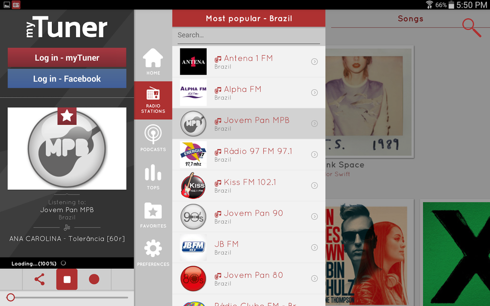 Aplicativo MyTuner Radio FM MyTuner Radio FM