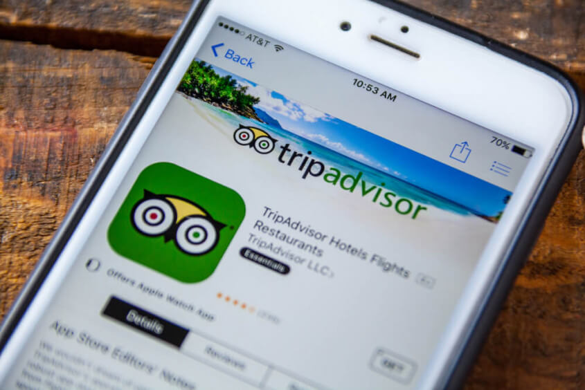 Aplicativo TripAdvisor TripAdvisor