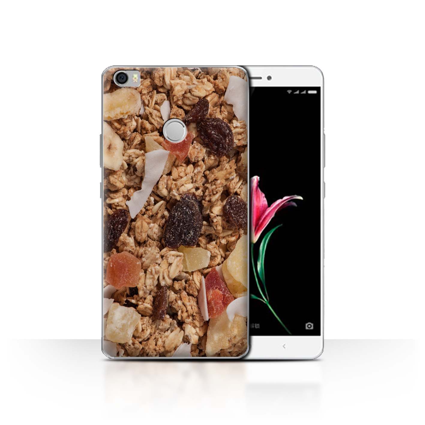Capa para celular em formato de barra de cereal Capa para celular de barra de cereal
