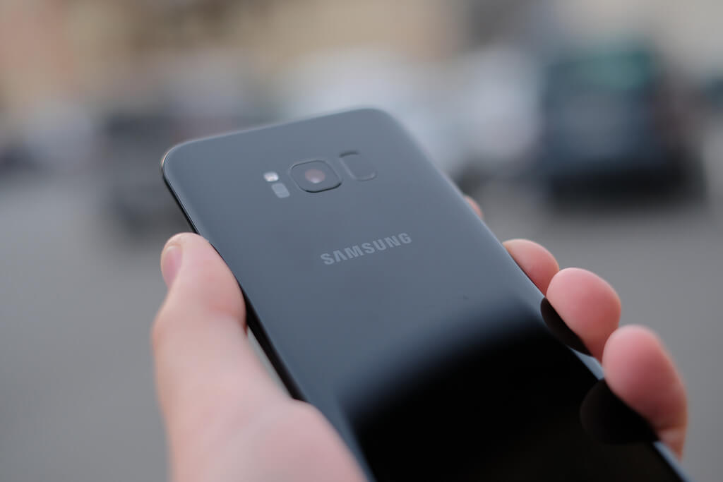 câmera samsung galaxy s8