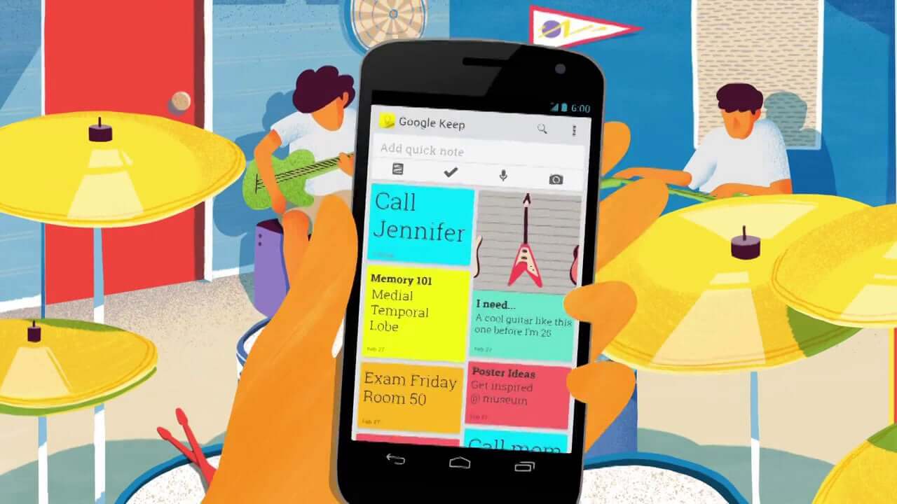 Aplicativo Google Keep Google Keep