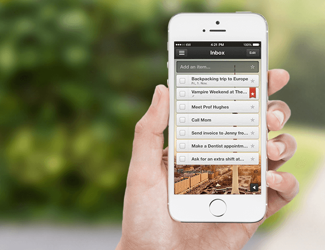 Aplicativo Wunderlist Wunderlist