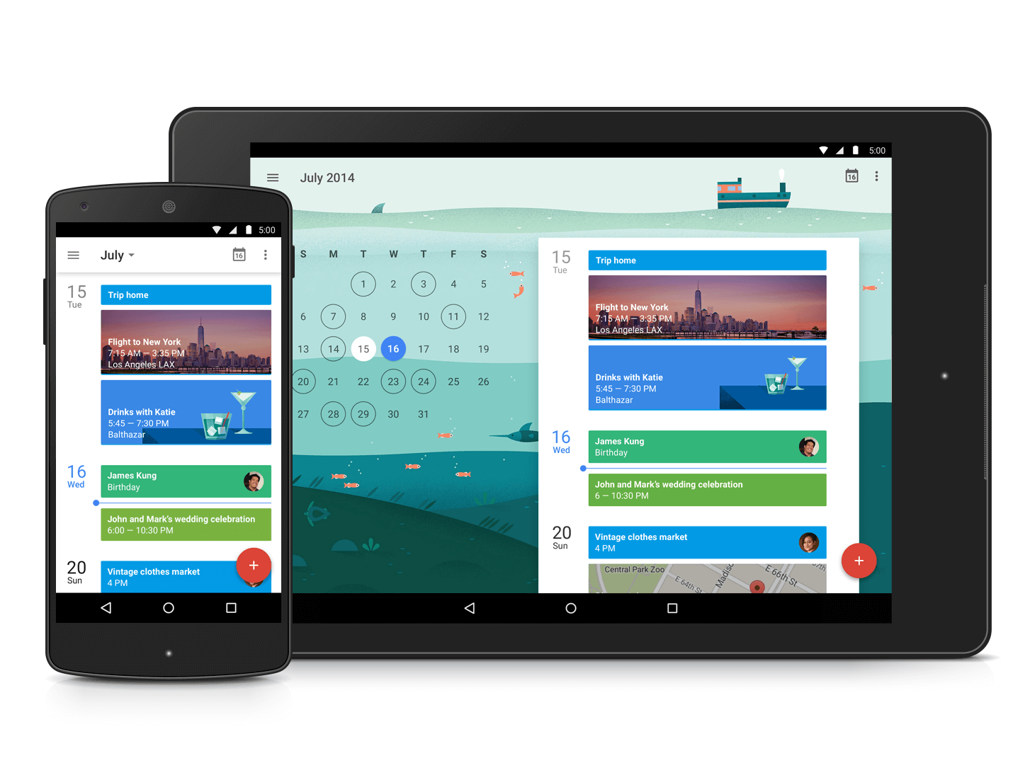 google agenda