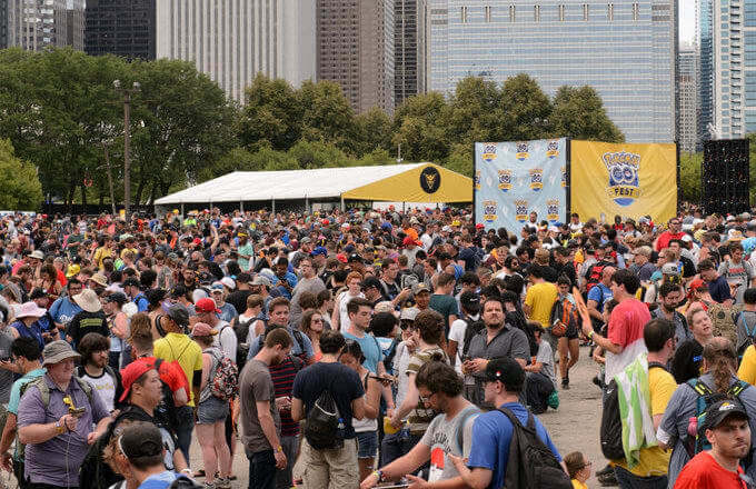 encontro pokemon go fest