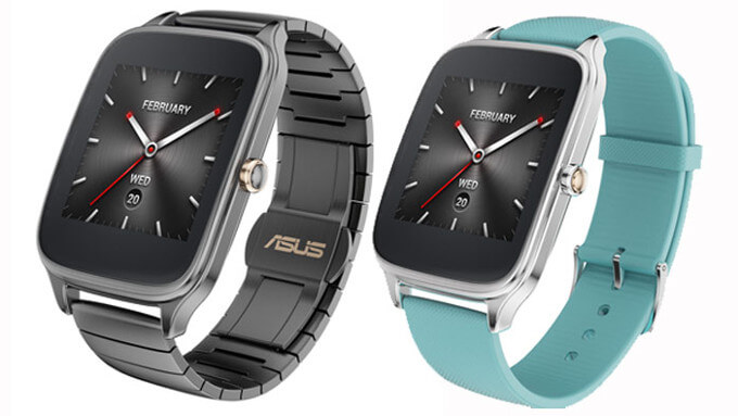 2 Modelos de Relógio Inteligente ASUS Relógio Inteligente ASUS ZEN WATCH