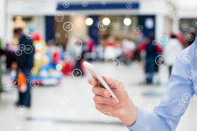 conceito de rede de internet de celular conceito de rede de internet de celular