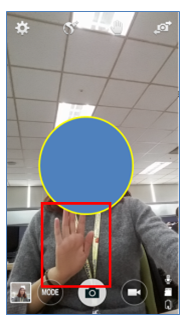 Dicas android para tirar selfie com a palma da mão