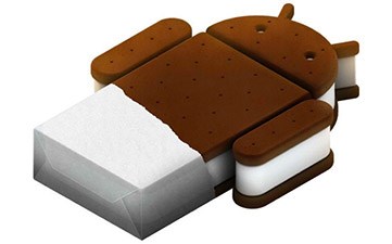 atualização do sistema operacional android ice cream sandwich