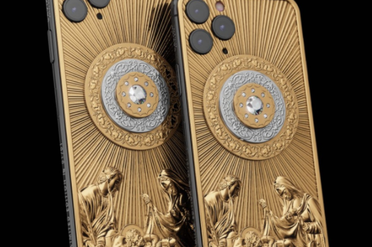Celular mais caro do mundo: iPhone 11 Pro Max 512gb em ouro e diamantes