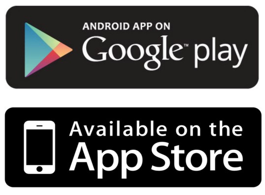 aplicativos oficiais app store e google play