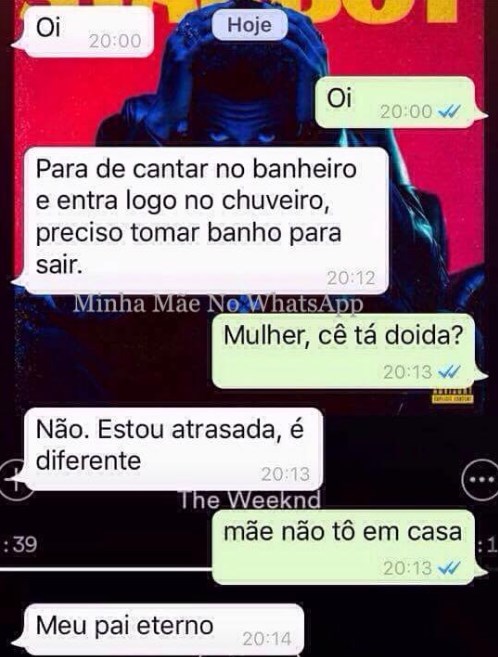 As Conversas mais Engraçadas de mãe do WhatsApp