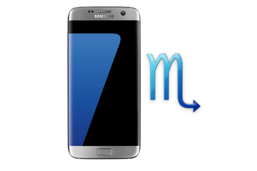 Samsung Galaxy S7 Edge - escorpião