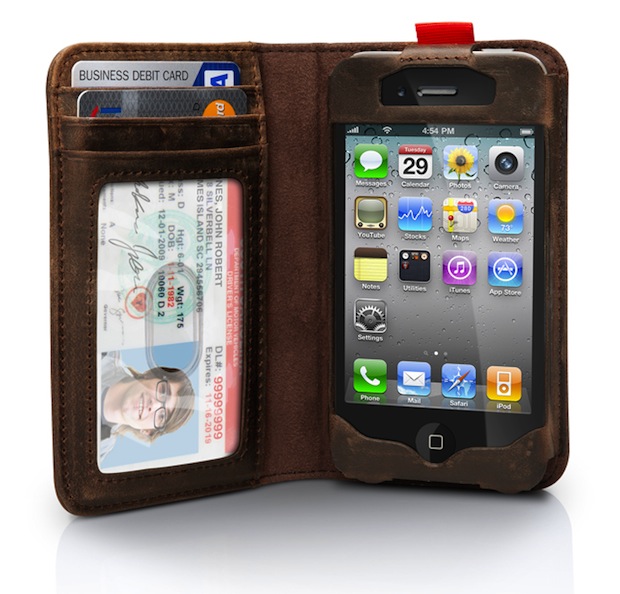 Capa de celular com carteira