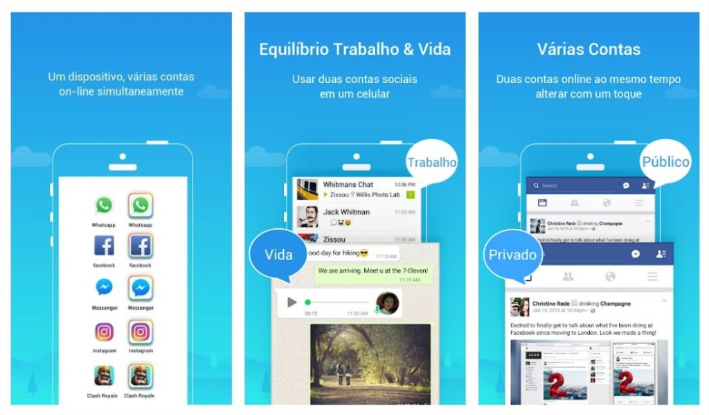 Parallel Space: saiba utilizar duas contas no WhatsApp, Facebook