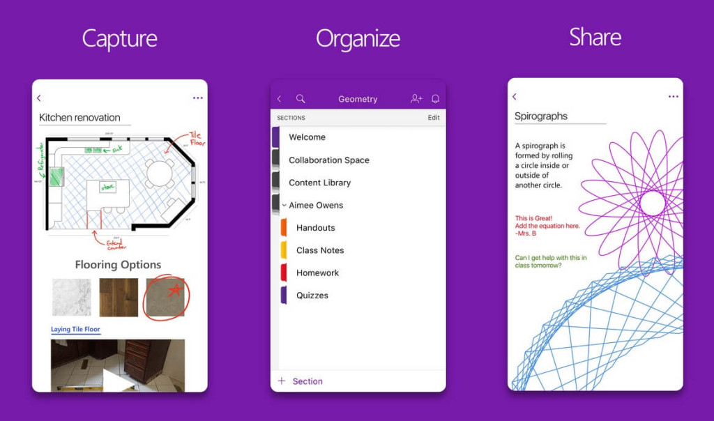 OneNote-apps-de-organizacao
